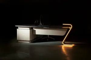 2022 Büromöbel Set, cream / anthrazit