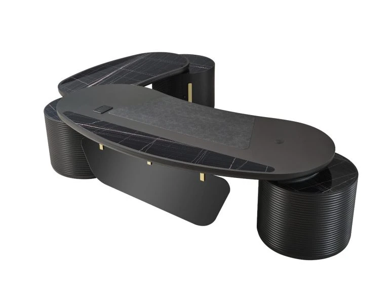 WOGUE VIP Büromöbel-Set mit Wandelement – Ansicht 12
