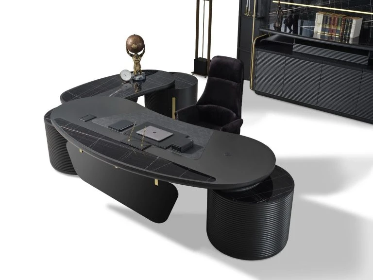 WOGUE VIP Büromöbel-Set mit Wandelement – Ansicht 14