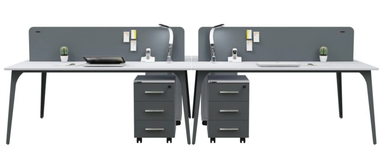 COMPAC WS M Schreibtisch Kombi für 4 Personen – Ansicht 2