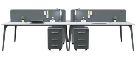 COMPAC WS M Schreibtisch Kombi für 4 Personen