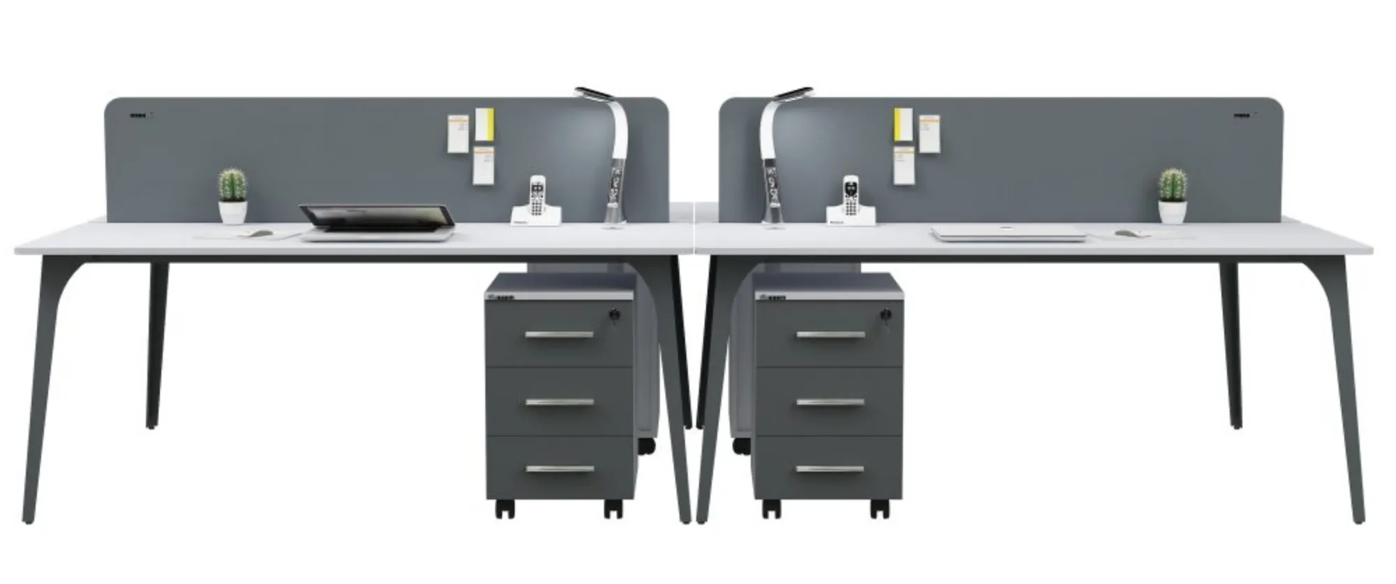 COMPAC WS M Schreibtisch Kombi für 4 Personen