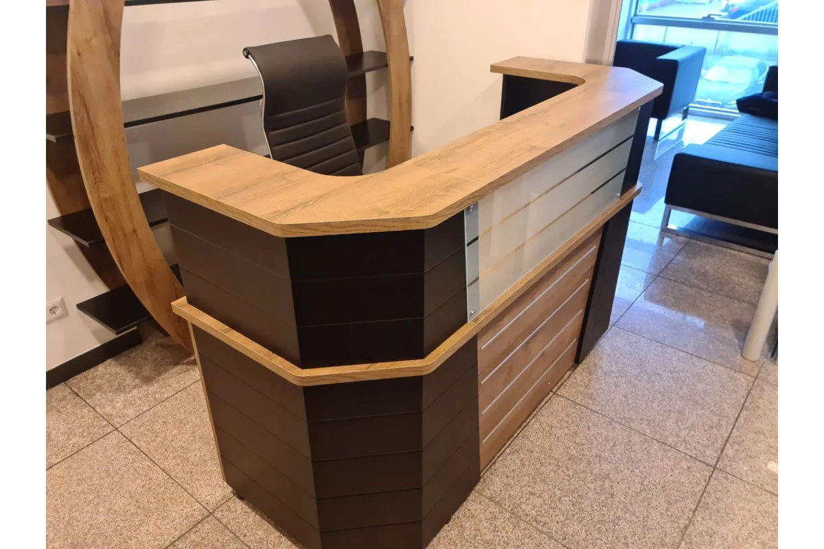 Klass Empfangstresen, Eiche, 180 cm - 4