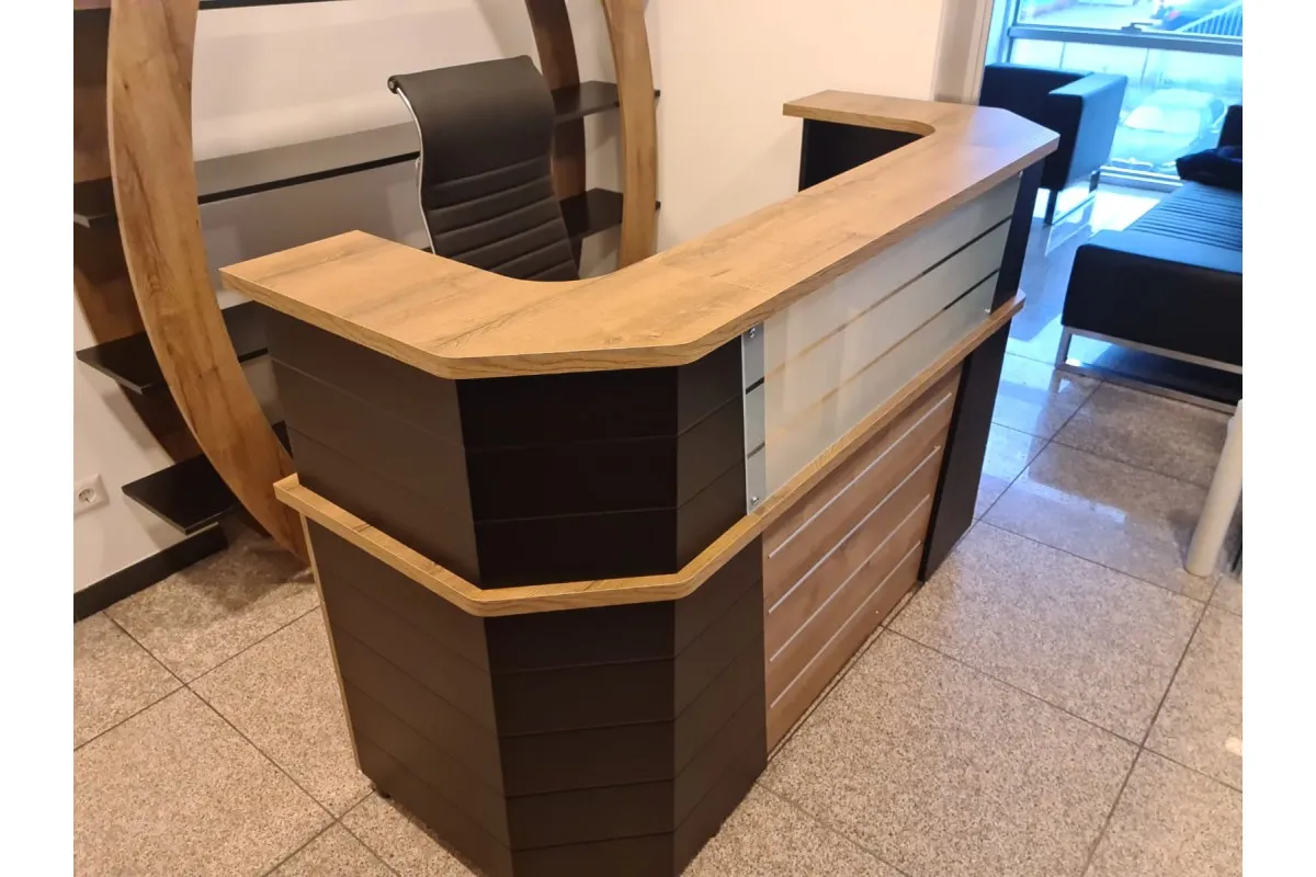 Klass Empfangstresen, Eiche, 180 cm