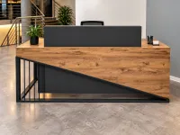 Prime Empfangstresen – Atlantische Kiefer, 280 cm