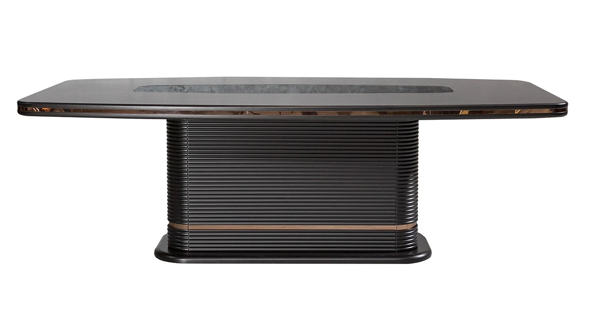 Excelance Konferenztisch, 260 cm schwarz - 2