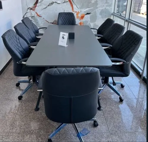 Inter Toplanti Konferenztisch – 400 cm Anthrazit - 1