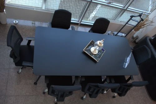 Inter Toplanti Konferenztisch – schwarz, 400 cm - 2