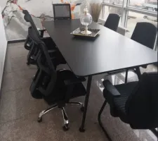 Inter Toplanti Konferenztisch – schwarz, 400 cm
