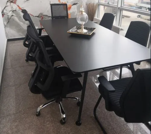 Inter Toplanti Konferenztisch – schwarz, 400 cm