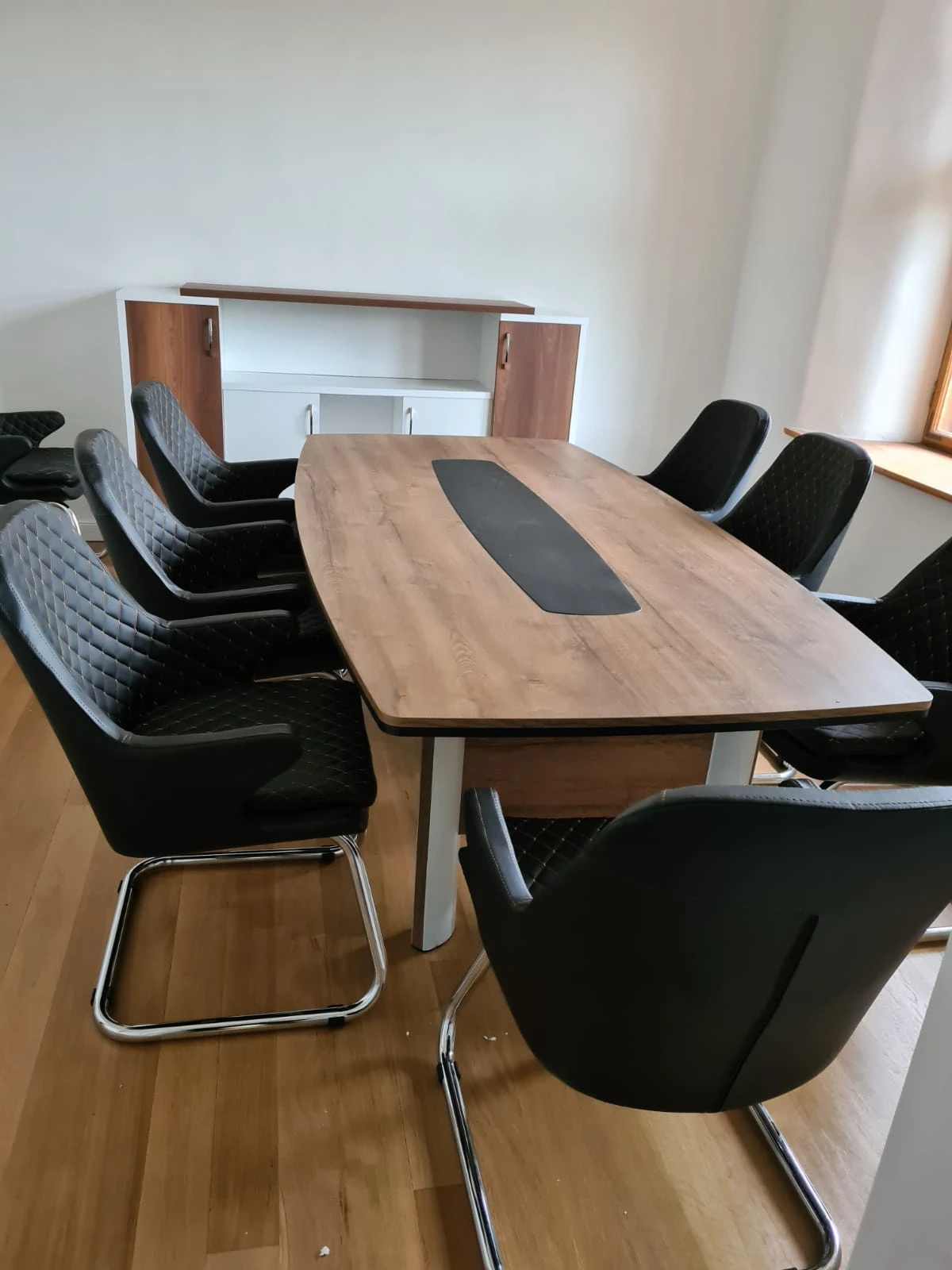 Morina Konferenztisch, 240 cm Dunkel Eiche - 1