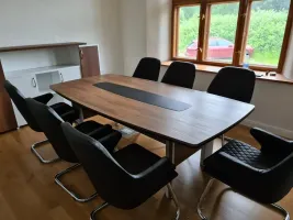 Morina Konferenztisch, 240 cm Dunkel Eiche