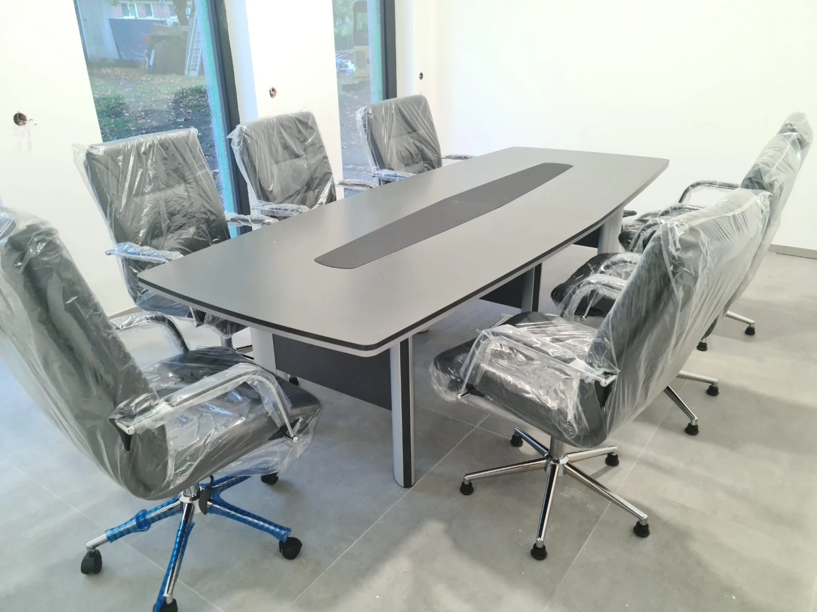 Morina Konferenztisch, 300 cm ANTHRAZIT - 4
