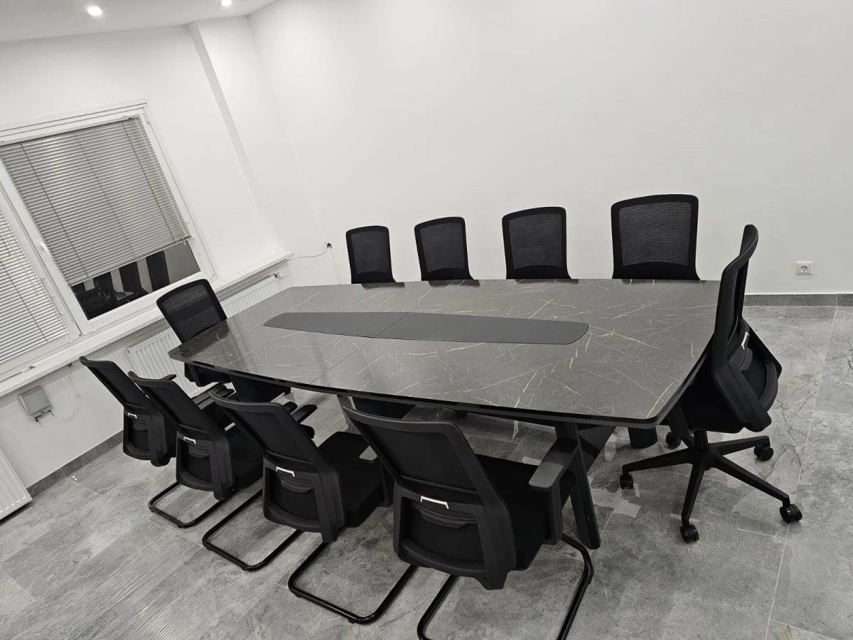 Morina Konferenztisch, 300 cm Granit Dekor - 1