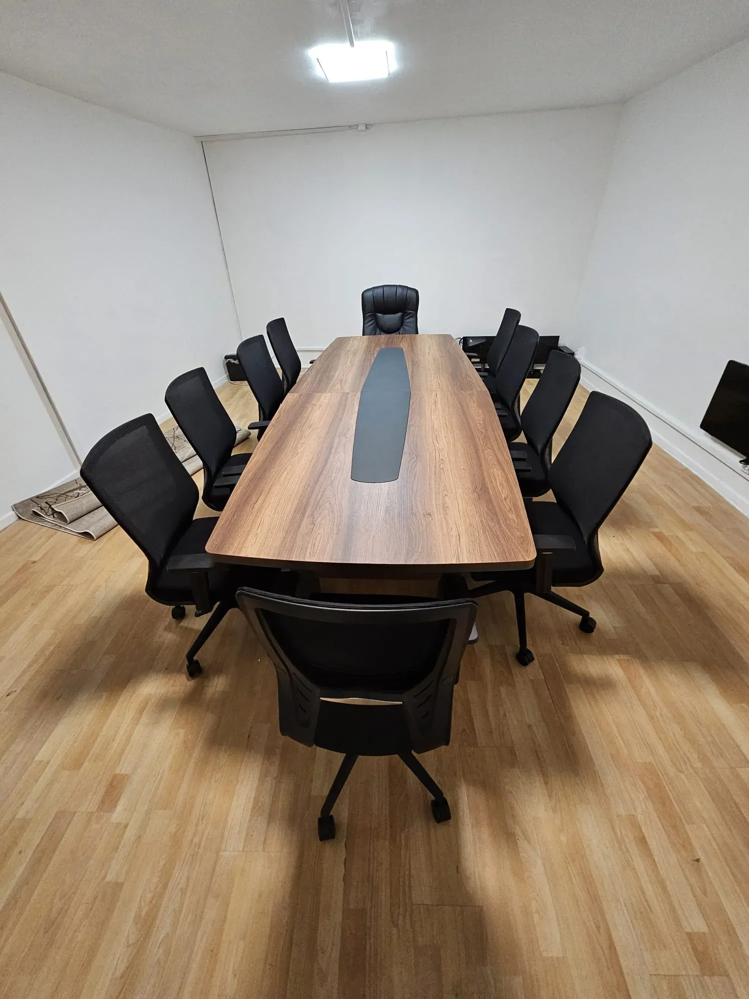 Morina Konferenztisch, 300 cm, hamilton/anthrazit-grau - 1