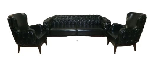Chester Couch – Set , grün oder schwarz - 2