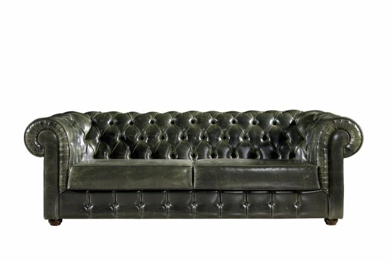 Chester Couch-Set OFIS Schwarz/(Braun Pull Up) - 1