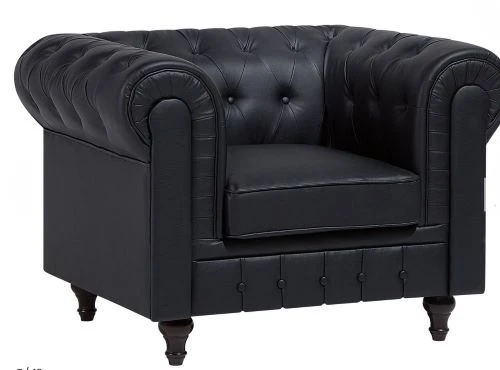 Chester Couch – Set , schwarz matt - 7