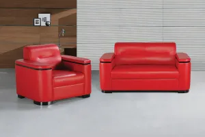 Diamond Couch-Set – Farbe ROT