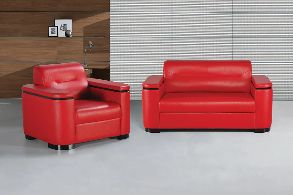 Diamond Couch-Set – Farbe ROT