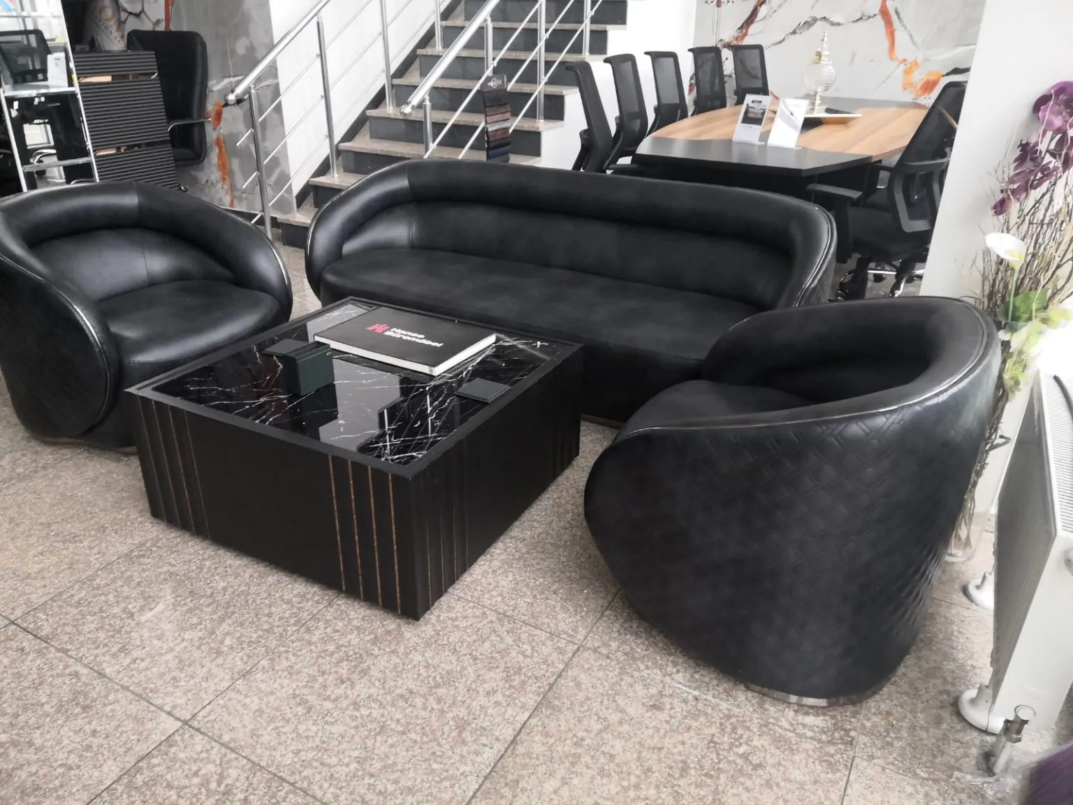 HERMES Couch-Set LEDER