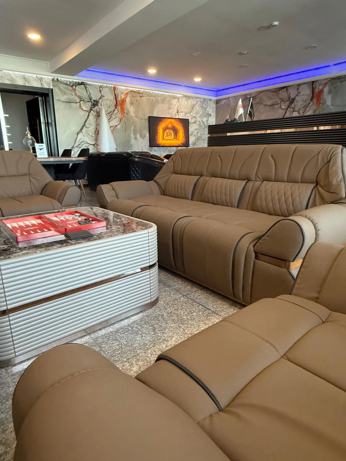 Kral Couch-Set 3 Teile - 1