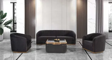 PARIS Couch-Set 3 Teile