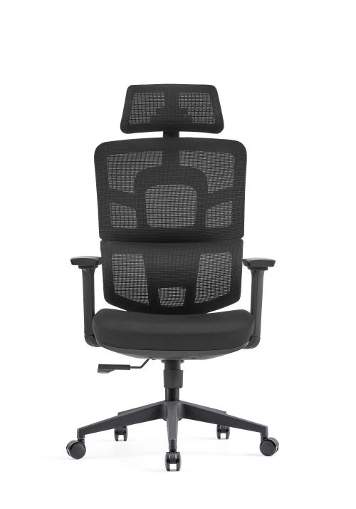 A003-S Ergonomischer Bürostuhl -schwarz – Ansicht 3