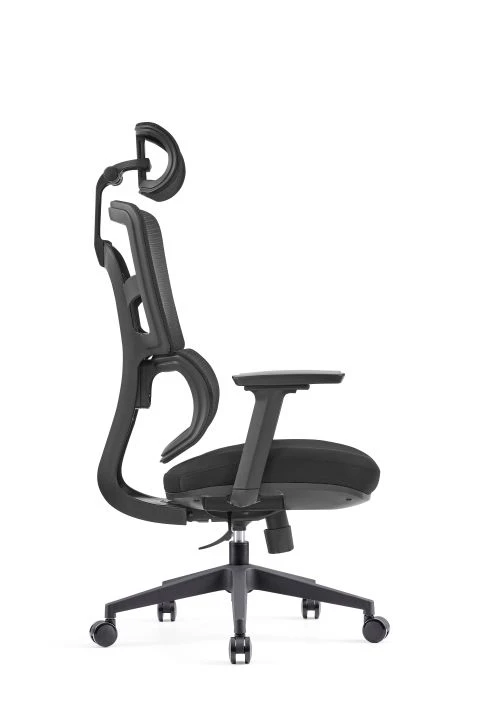 A003-S Ergonomischer Bürostuhl -schwarz – Ansicht 4