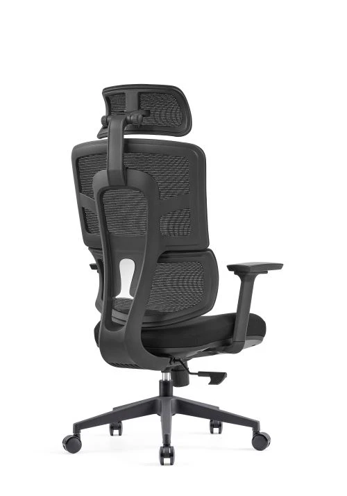 A003-S Ergonomischer Bürostuhl -schwarz – Ansicht 5