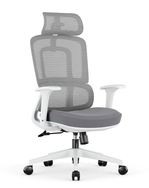A008-1 Boss Sessel mit hoher Rückenlehne-grau – Ansicht 6