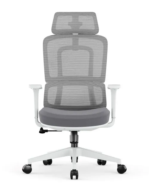 A008-1 Boss Sessel mit hoher Rückenlehne-grau