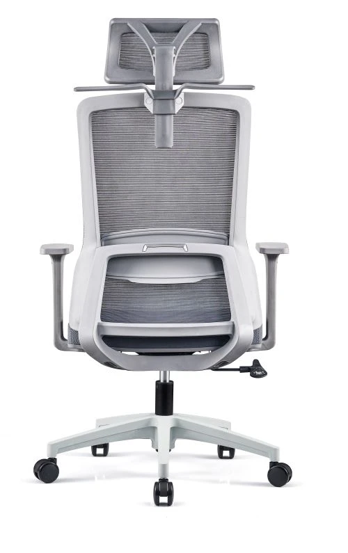 A768-2 Boss Sessel mit hoher Rückenlehne-grau - 3