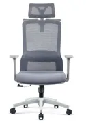 A768-2 Boss Sessel mit hoher Rückenlehne-grau