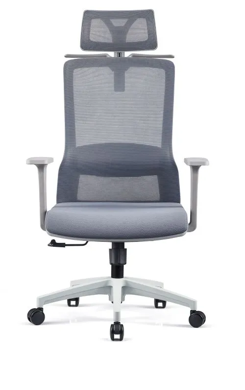 A768-2 Boss Sessel mit hoher Rückenlehne-grau