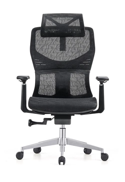 A669L Ergonomischer Bürostuhl -schwarz - 2
