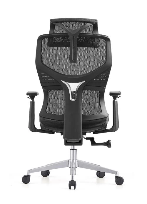 A669L Ergonomischer Bürostuhl -schwarz - 5