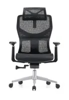 A669L Ergonomischer Bürostuhl -schwarz